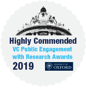 highly commended vc per awards 2019 badge