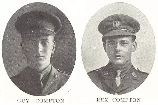 guy and rex compton plaque